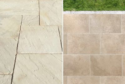 Porcelain vs Sandstone Paving: Which Should You Choose?